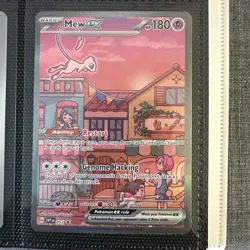 Pokemon TCG Mew ex 053 Scarlet & Violet Black Star Promo SVP053 Pokemon 151 - Image 1