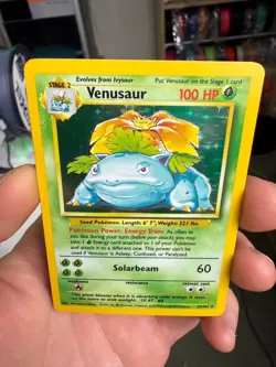 Pokemon TCG Base Set Venusaur Holo Rare Card 15/102 - Image 4