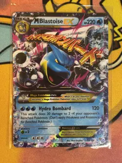 M Blastoise EX 30/146 XY Base Set Ultra Rare Pokemon Card Near Mint - Image 1