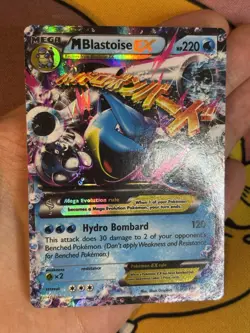 M Blastoise EX 30/146 XY Base Set Ultra Rare Pokemon Card Near Mint - Image 2