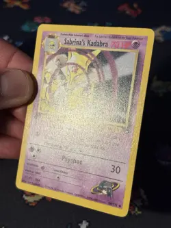 Pokemon Card Sabrina’s Kadabra 58/132 Gym Challenge FIRST EDITION - (LP+) - Image 3