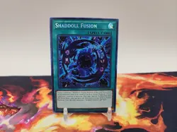 Yu-Gi-Oh! TCG Shaddoll Fusion Shadows in Valhalla Shva-En057 1st Edition Secret - Image 1