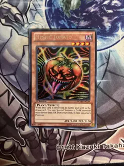 (YBL) Yu-Gi-Oh Mystic Tomato - LP - LCYW-EN239 - Secret Rare - 1st Ed LP - Image 1