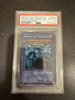 Obelisk the Tormentor JMP-EN004 (PSA 10) Prismatic-Secret Rare Yu-Gi-Oh! - Image 2