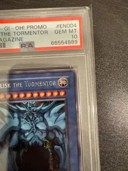 Obelisk the Tormentor JMP-EN004 (PSA 10) Prismatic-Secret Rare Yu-Gi-Oh! - Image 3