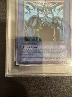 Obelisk the Tormentor JMP-EN004 (PSA 10) Prismatic-Secret Rare Yu-Gi-Oh! - Image 5