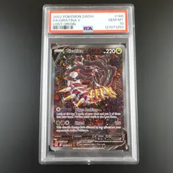 PSA 10 Giratina V 186/196 Pokemon Lost Origin Holo Graded Card - Image 1