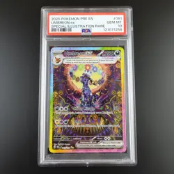 PSA 10 Umbreon ex 161/131 Pokemon Prismatic Evolutions SIR Graded Card - Image 1