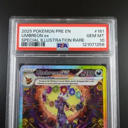 PSA 10 Umbreon ex 161/131 Pokemon Prismatic Evolutions SIR Graded Card - Image 2