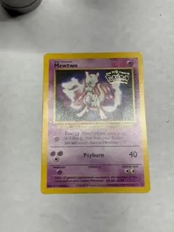 Pokemon Black Star Promo 3/53 Mewtwo First Movie Card - Image 1