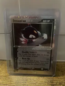 Pokemon TCG Sneasel EX Ruby & Sapphire Holo Ultra Rare Card 103/109 - Image 1