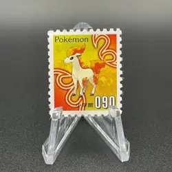 Ponyta Pokemon Stamp Card Shogakukan Nintendo Japanese TCG Vintage S113-11 - Image 1