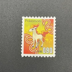 Ponyta Pokemon Stamp Card Shogakukan Nintendo Japanese TCG Vintage S113-11 - Image 2