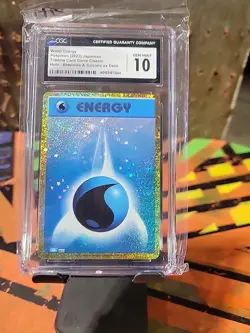 Water Energy Pokemon 2023 Japenese Trading Card Game Classic Holo Blastoise& Sui - Image 1