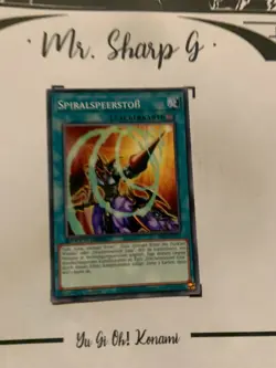 SPIRALSPEERSTOss - 1. AUFLAGE SPEED DUEL SS04-DEA21 DEUTSCH Yu-Gi-Oh! CARD GAME - Image 2