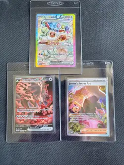 Huge Card Lot Prismatic Evolutions SIR Masterball Pokeball - Image 1
