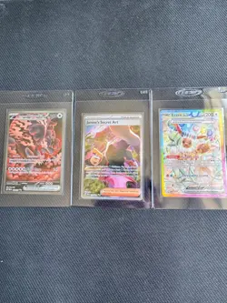 Huge Card Lot Prismatic Evolutions SIR Masterball Pokeball - Image 2