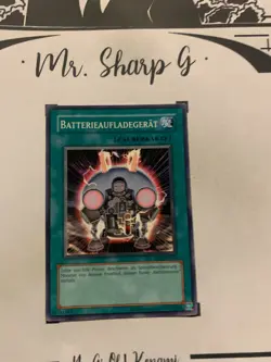 BATTERIEAUFLADEGERAT - TLM-DE041 DEUTSCH Yu-Gi-Oh! CARD GAME KONAMI TCG OCG - Image 3