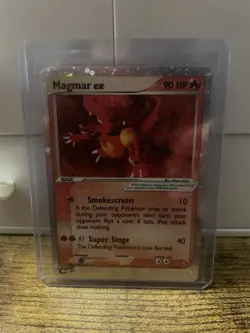 2003 Magmar EX Pokemon Ruby&Sapphire 100/109 Holo Card - Image 1