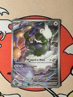 Tornadus Black Star Promo 210 White Flare English Pokemon Scarlet & Violet Card - Image 1