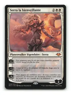 mtg magic serra the benevolent FRENCH vf fr serra la bienveillante - Image 1