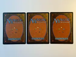 3x MTG Dark Ritual 3rd Edition Magic The Gathering LP - Image 2