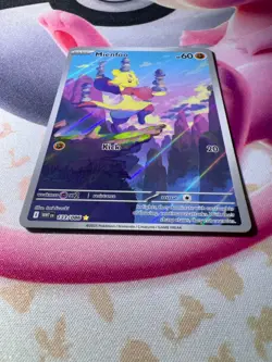 Mienfoo 133/086 WHT EN-White Flare Illustration Rare Pokemon Card NM English - Image 3