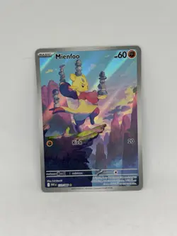 Mienfoo 133/086 WHT EN-White Flare Illustration Rare Pokemon Card NM English - Image 1
