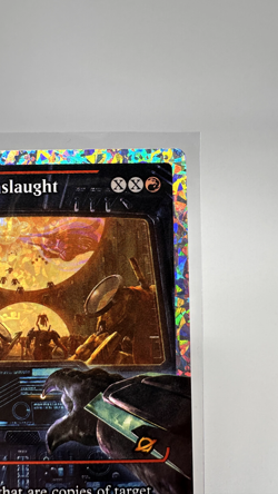 Devastating Onslaught (Showcase) / Edge Of Eternities MTG / FRACTURE FOIL, NM - Image 3
