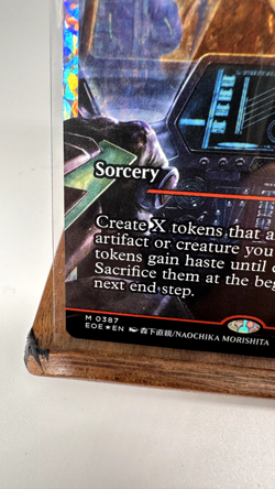 Devastating Onslaught (Showcase) / Edge Of Eternities MTG / FRACTURE FOIL, NM - Image 4
