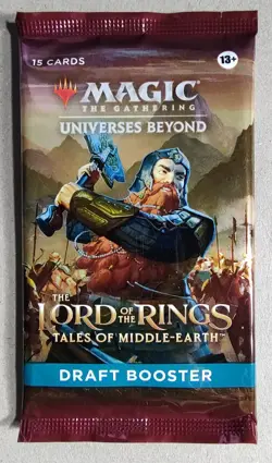 Lord Of The Rings: Tales Of Middle-Earth - Draft Booster - MTG - Free Shipping - Image 1