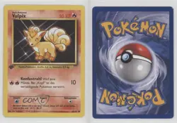 Vulpix German 1st Ed. Pokemon Base Set #68 1999 15fy - Image 3