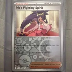 Iris's Fighting Spirit 149/159 Pokemon TCG Stockholm Regional Stamped Promo Card - Image 1
