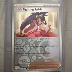 Iris's Fighting Spirit 149/159 Pokemon TCG Stockholm Regional Stamped Promo Card - Image 2