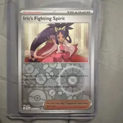 Iris's Fighting Spirit 149/159 Pokemon TCG Stockholm Regional Stamped Promo Card - Image 3