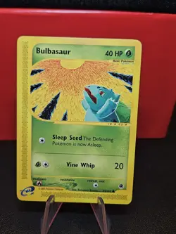 Pokemon TCG - Bulbasaur 95/165 - Expedition Non-Holographic LP-NM - Image 1