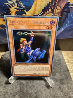 Yugioh! Apprentice Magician - SGX1-ENI05 - Secret Rare - 1st Edition Near Mint, - Image 1