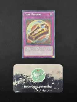 Dark Renewal - Yugioh YGLD-ENB00 Limited Edition Secret Rare NM - Image 1