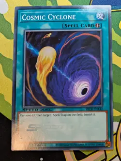 Cosmic Cyclone - SBCB-EN142 - Common - Yugioh - Image 1