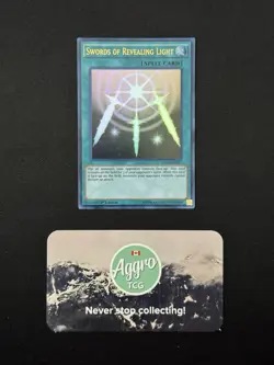 Swords of Revealing Light - Yugioh YGLD-ENB17 1st Edition Ultra Rare NM - Image 1