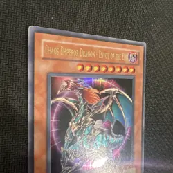 Chaos Emperor Dragon - Envoy of the End TLM-ENSE2 Ultra Rare Limited Yugioh MP - Image 2