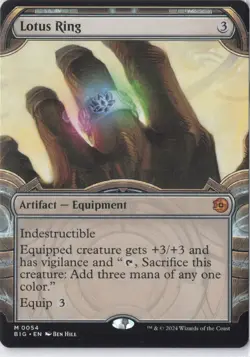 Lotus Ring (Showcase) Outlaws of Thunder Junction: the Big Score Regular - Image 1