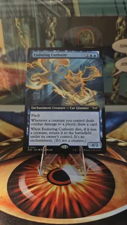 Enduring Curiosity (Extended Art) - Duskmourn: House of Horror (DSK)NM NONFOIL - Image 1