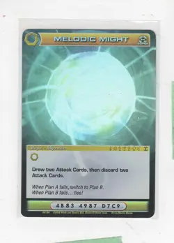 Chaotic Mugic card Super Rare Melodic Might - Image 1