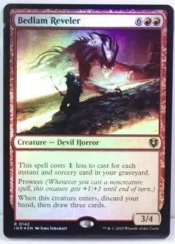 Bedlam Reveler [New, Near Mint] *Foil* {Innistrad Remastered} - Image 1