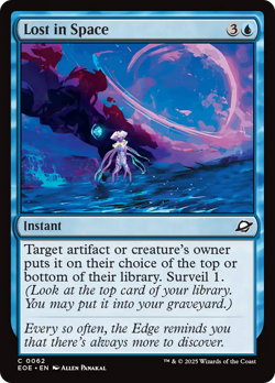 Lost In Space #62 | Near Mint FOIL | Edge of Eternities Magic MTG - Image 1
