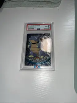 PSA 10 Blastoise Topps Chrome Pokemon T.V. 2000 Pokemon Card #9 - Image 2