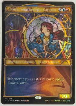 MTG Secret Lair Jhoira, Weatherlight Captain #1276 -SLD March Vol 3 Halo Foil - Image 2