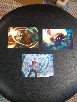 MTG Art Series Final Fantasy GOLD SIGNATURE/STAMPED Lot of 17 Different - NM - Image 3