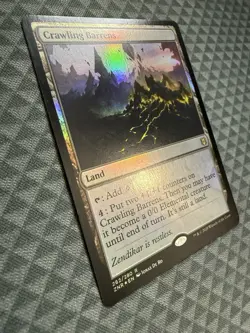 MTG Crawling Barrens #262/280 Foil Rare Zendikar Rising (ZNR) - Image 2